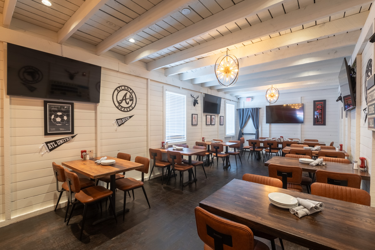additional dining area at HOBNOB Neighborhood Tavern in Vinings View, Atlanta, GA 360 Virtual Tour for American restaurant