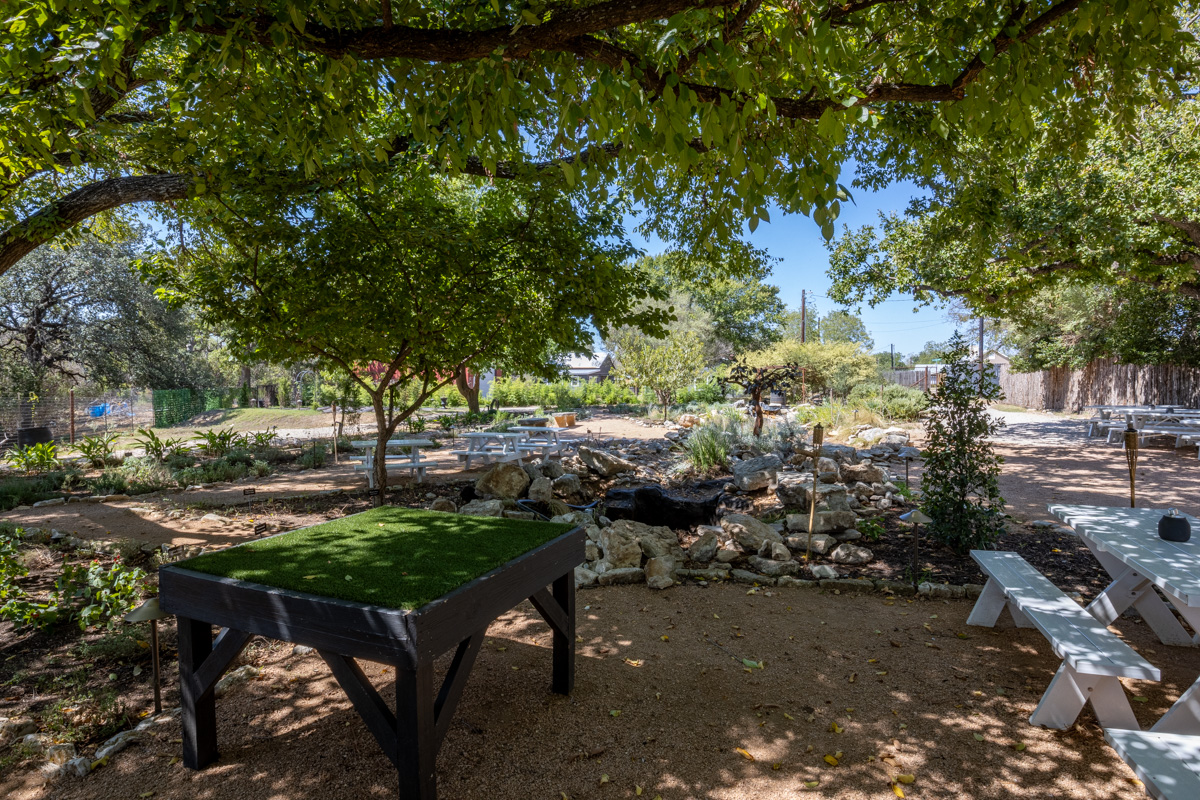 backyard at Hill Country Herb Garden Restaurant and Spa, Fredericksburg, TX 360 Virtual Tour for Hotel