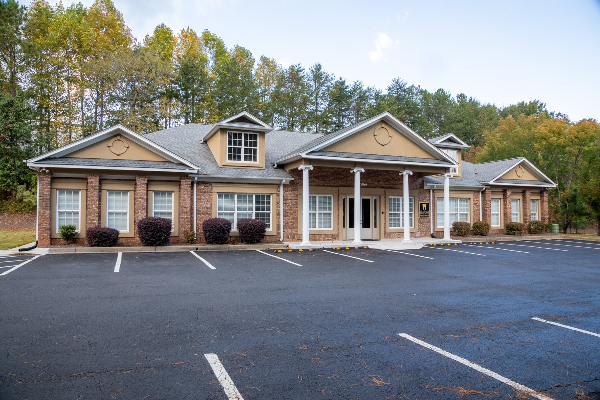 front exterior of Buford Family Dental, Buford, GA 360 Virtual Tour for Dentist