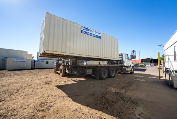 loading container at Southwest Mobile Storage, San Diego, CA 360 Virtual Tour for Container supplier