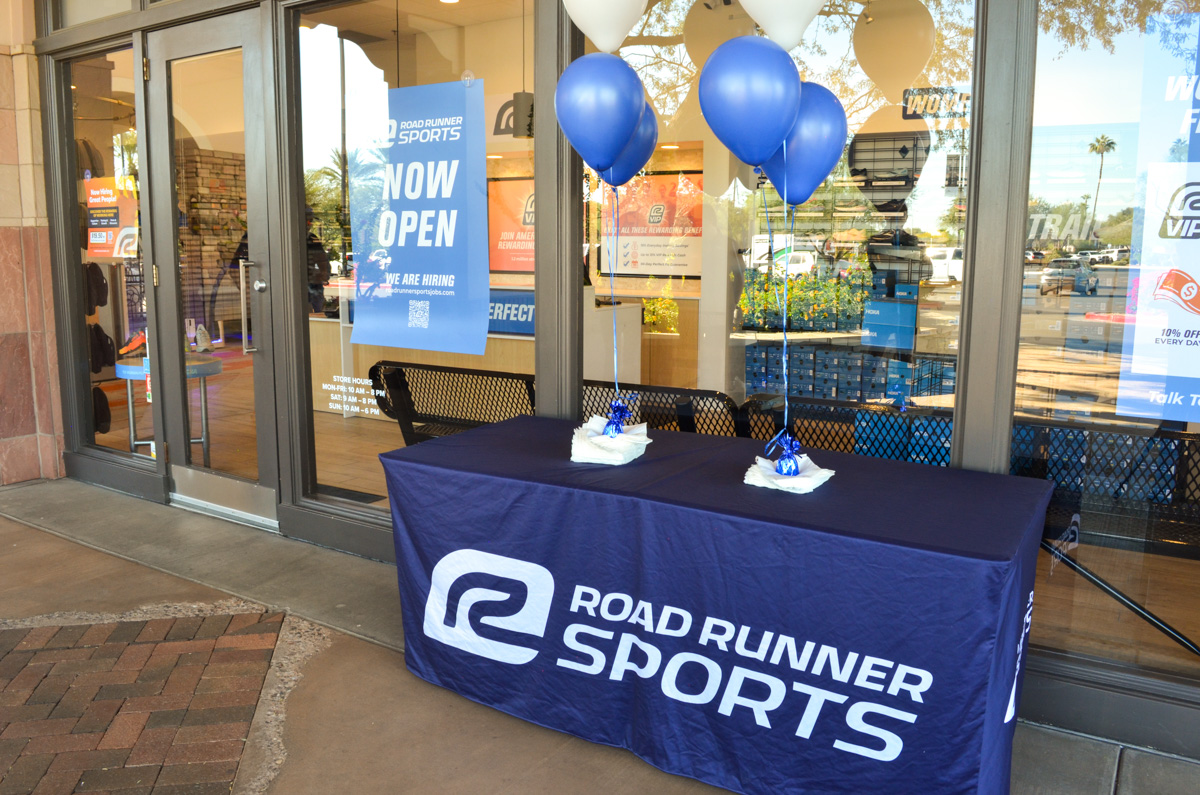 grand opening at Road Runner Sports, Chandler, AZ 360 Virtual Tour for Running Shoe Store