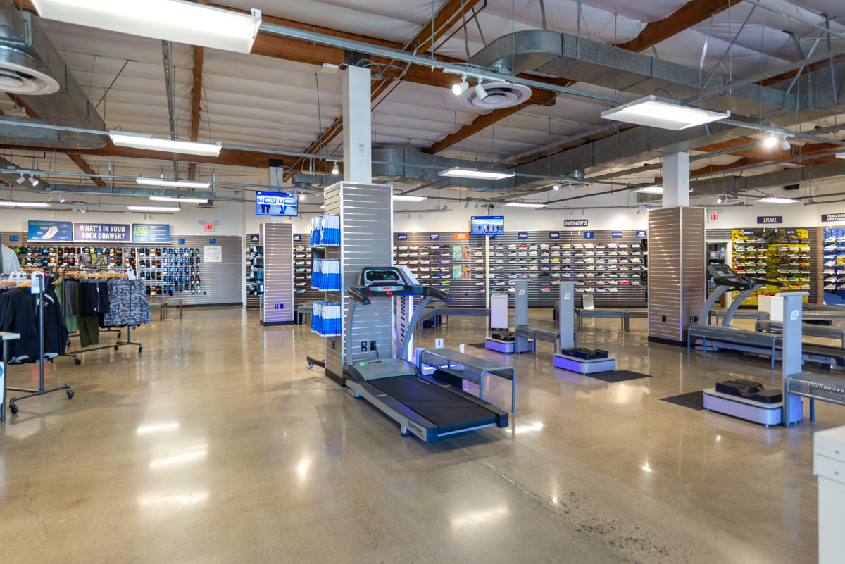 interior of Road Runner Sports, Laguna Hills, CA 360 Virtual Tour for Running Shoe Store