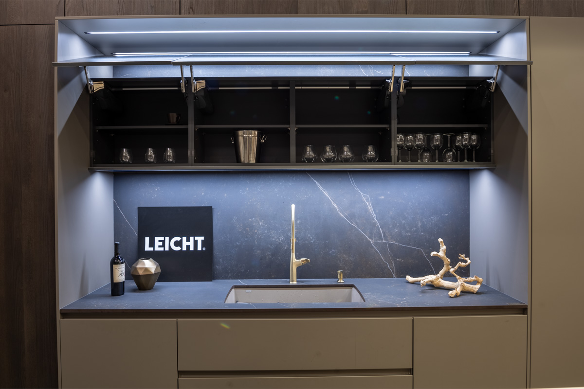 kitchen sink in Leicht, Greenwich, CT 360 Virtual Tour for Kitchen remodeler