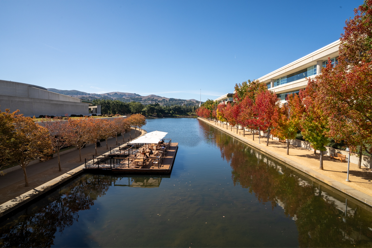 pier on lake at Roundhouse Market & Conference Center, San Ramon, CA 360 Virtual Tour for Event venue