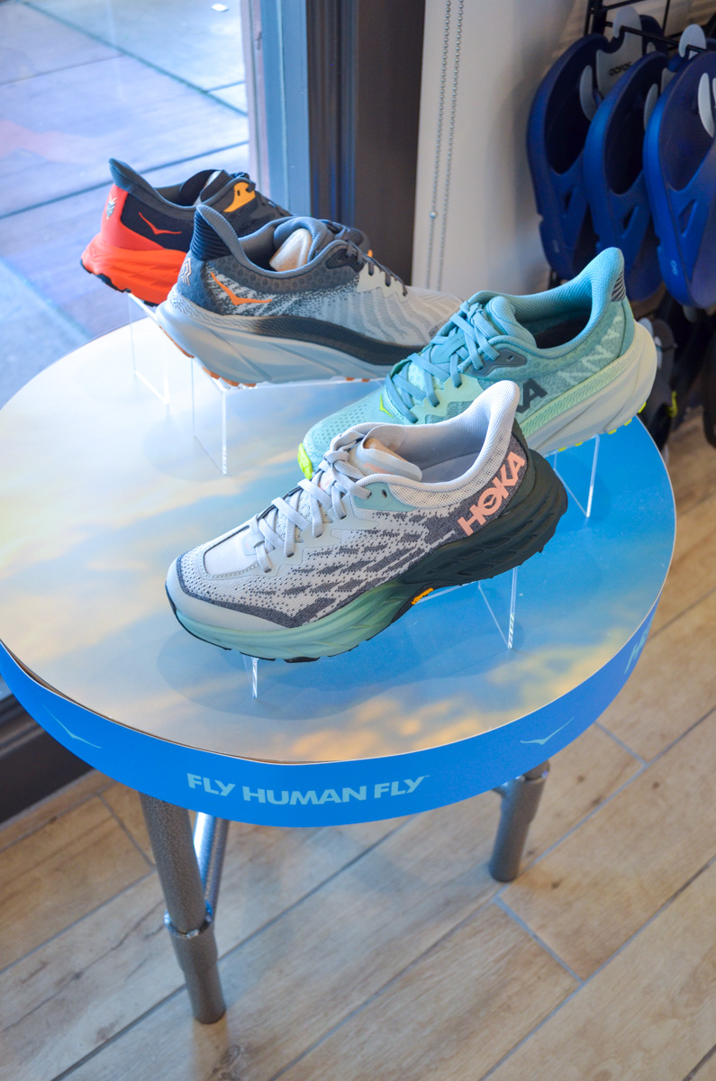 running sneakers display at Road Runner Sports, Chandler, AZ 360 Virtual Tour for Running Shoe Store