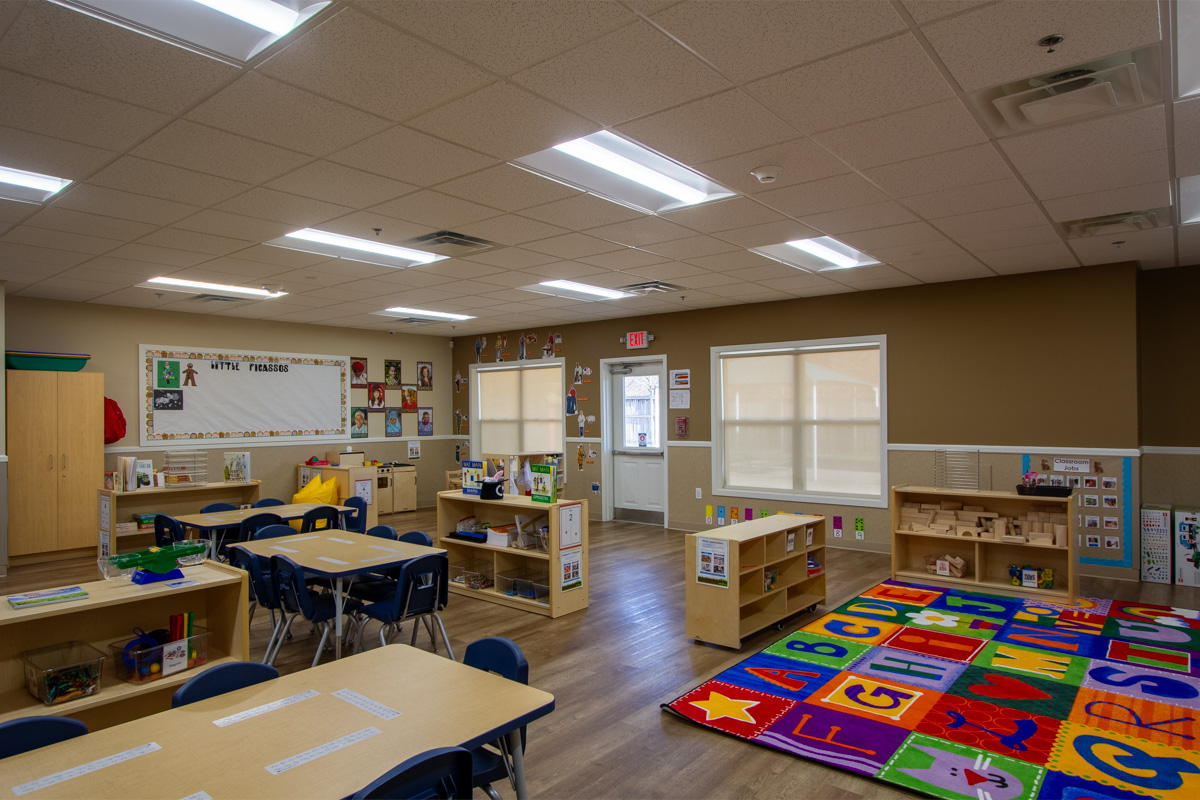 class room at Lightbridge Academy, Frederick, MD 360 Virtual Tour for Pre-school Day Care Center