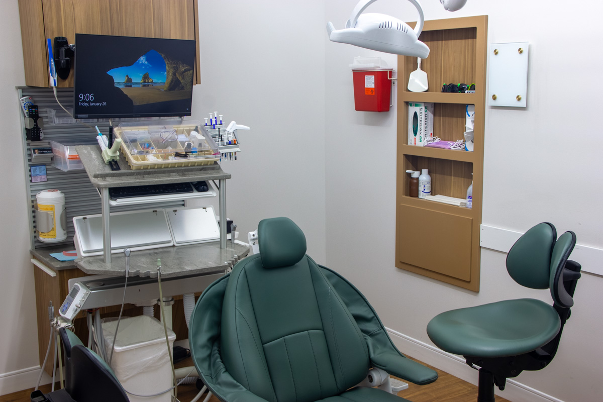 dental exam room at Northwest Dental Group, Rochester, MN 360 Virtual Tour for Dentist