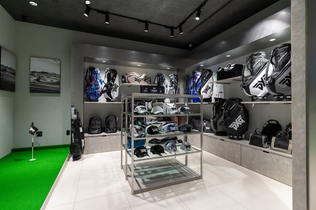 golf bags at PXG Aoyama, Tokyo, Japan 360 Virtual Tour for Golf Gear and Apparel
