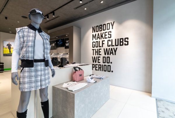 mannequin in PXG Aoyama, Tokyo, Japan 360 Virtual Tour for Golf Gear and Apparel