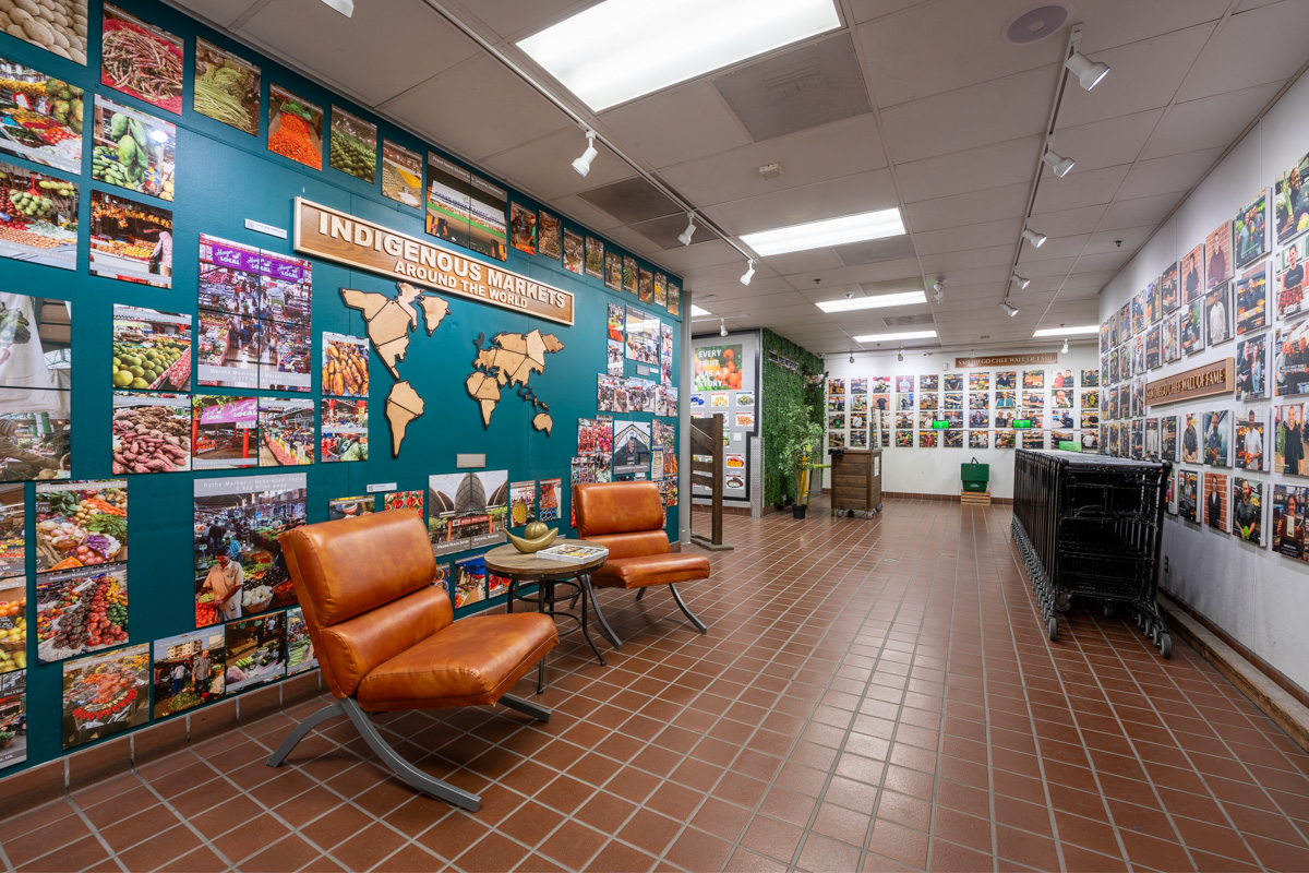 waiting area at Specialty Produce Market, San Diego, CA 360 Virtual Tour for Grocery store
