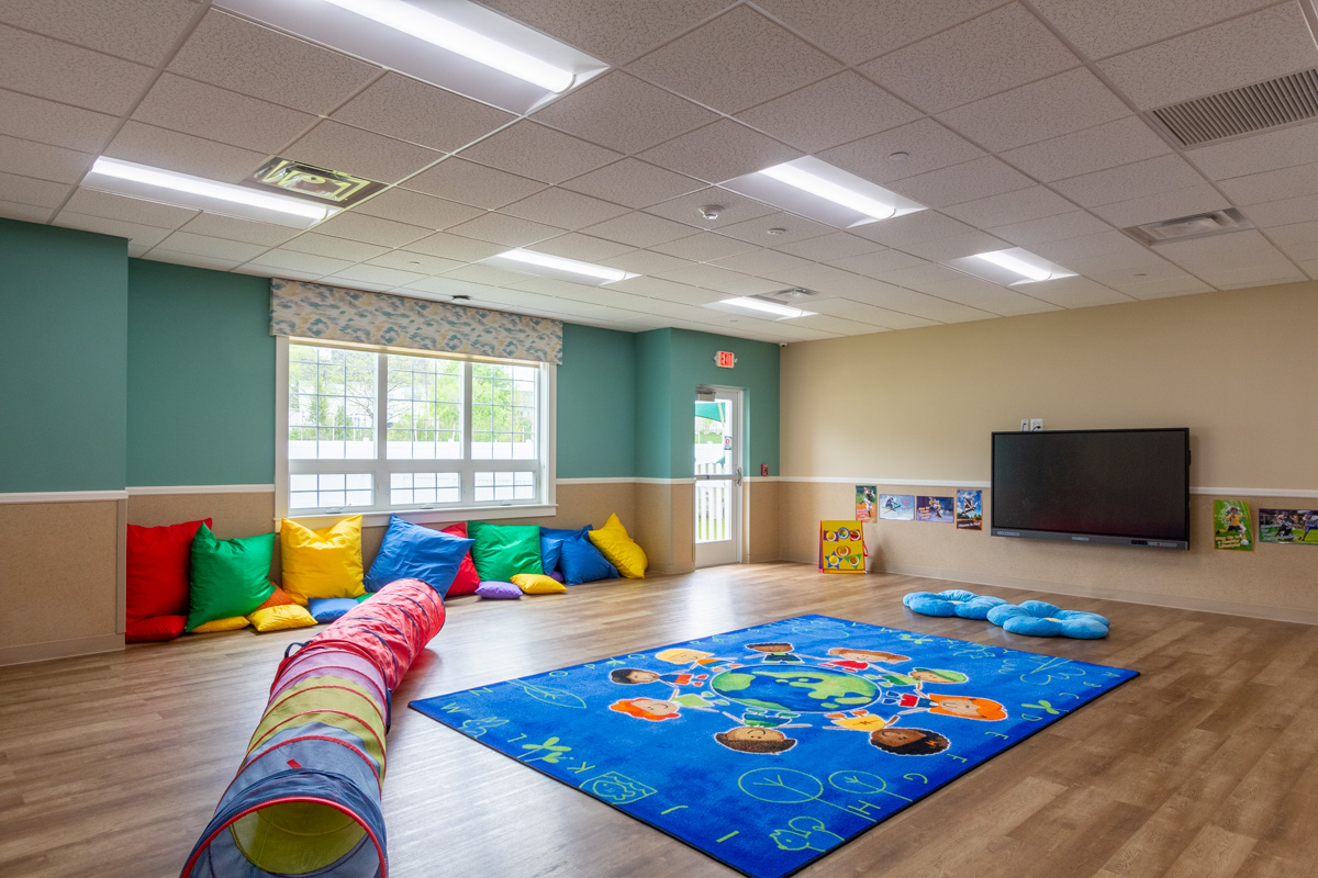 multi-purpose room at Lightbridge Academy, Manassas, VA 360 Virtual Tour for Pre-school Day Care Center