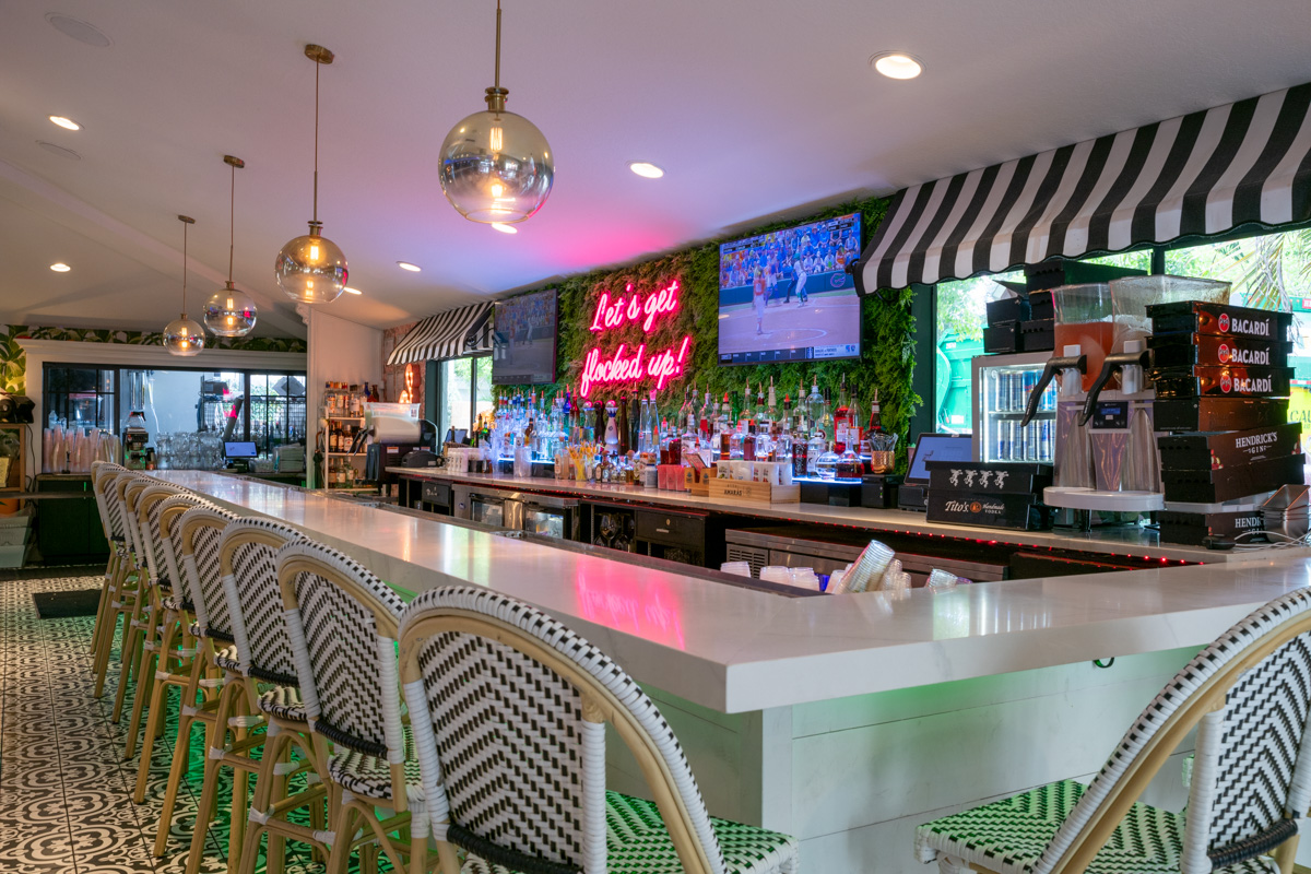 bar at Throw Social Delray Beach, FL 360 Virtual Tour for Restaurant