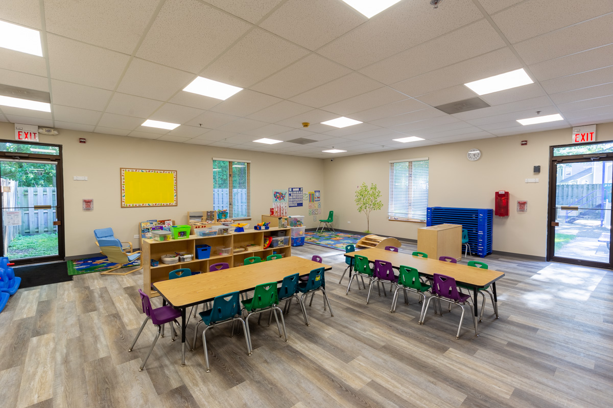 classroom in Little Learner Children's Academy, Naperville, IL 360 Virtual Tour for Pre-school Day Care Center