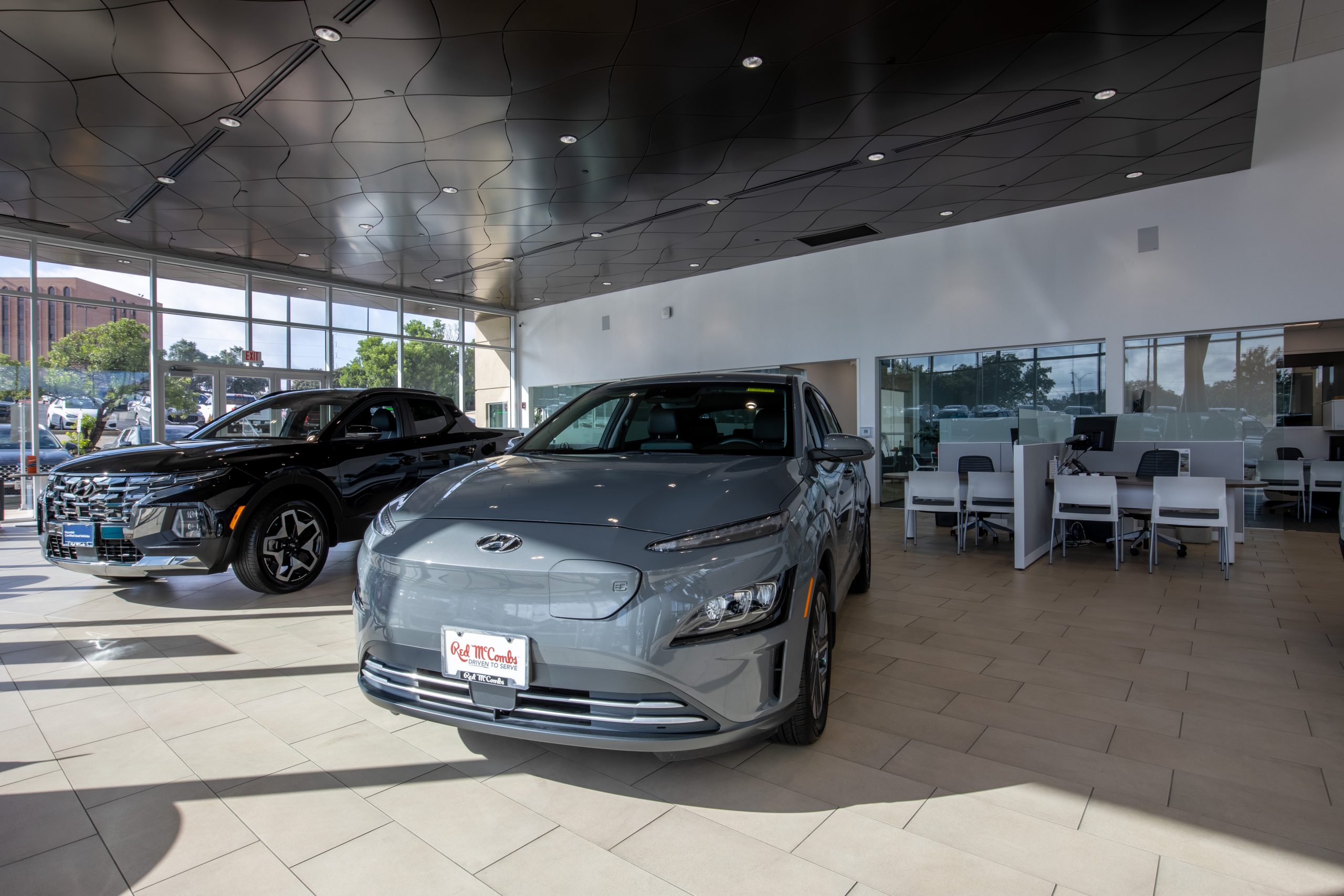 hyundai kona ev at Red McCombs Superior Hyundai, San Antonio, TX 360 Virtual Tour for Car Dealership