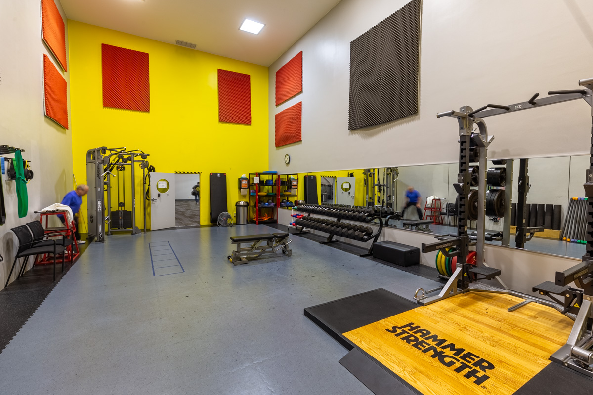 weight room at Gottlieb Center for Fitness, Melrose Park, IL | 360 Virtual Tour for Gym