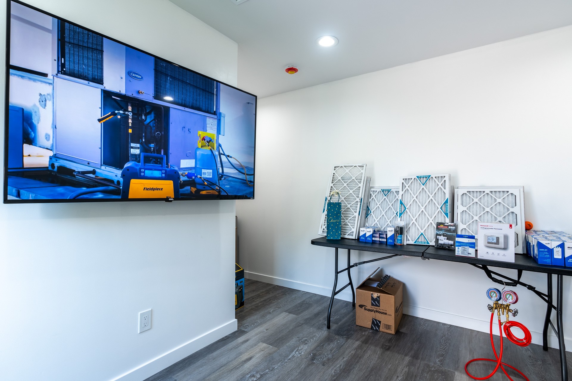 air filter inventory at Unity Construction Heating & Air, Woodland Hills, CA 360 Virtual Tour for Air conditioning repair service