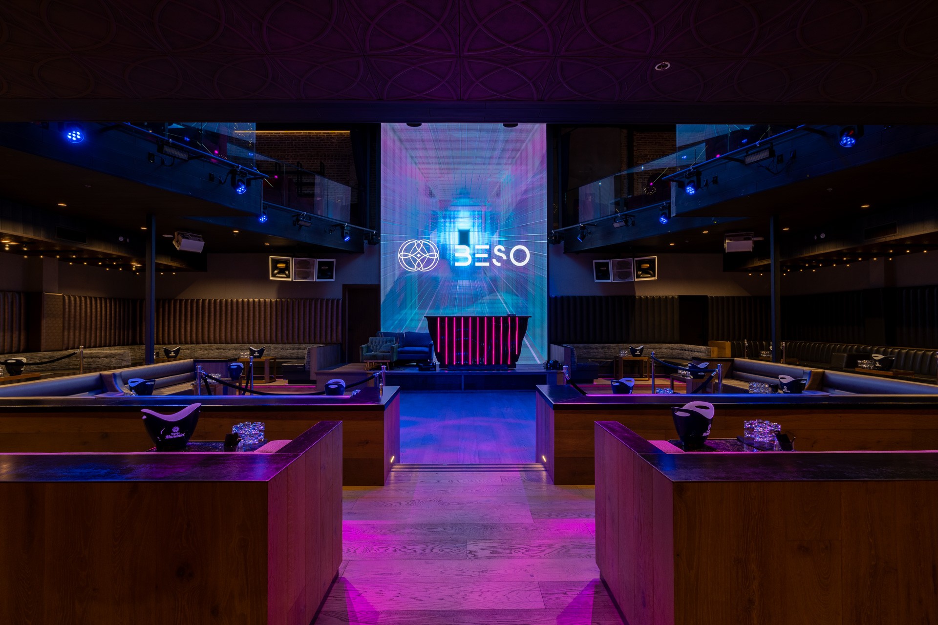 dance floor of Beso, Downey, CA 360 Virtual Tour for Night club