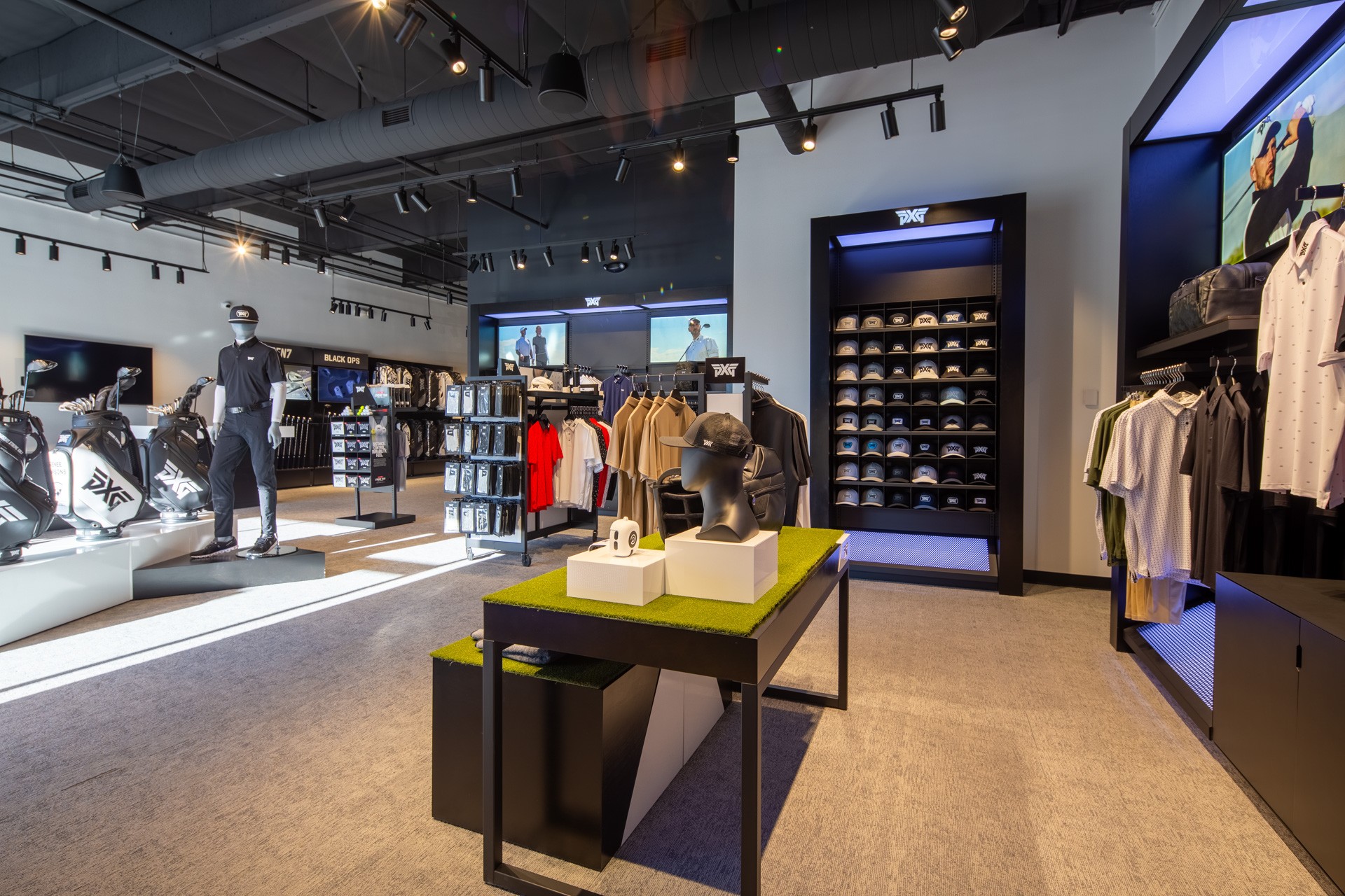 golf apparel at PXG Golf Store, San Jose, CA 360 Virtual Tour for Golf Shop