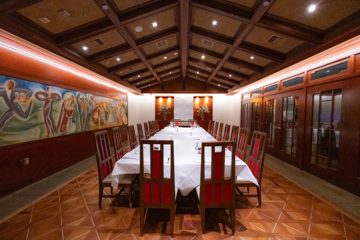 party room at Lawry's The Prime Rib, Las Vegas, NV 360 Virtual Tour for Steak House Restaurant