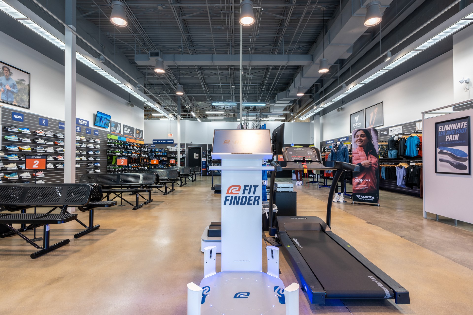 shoe size fit finder at Road Runner Sports, Oxnard, CA 360 Virtual Tour for Running Shoe Store