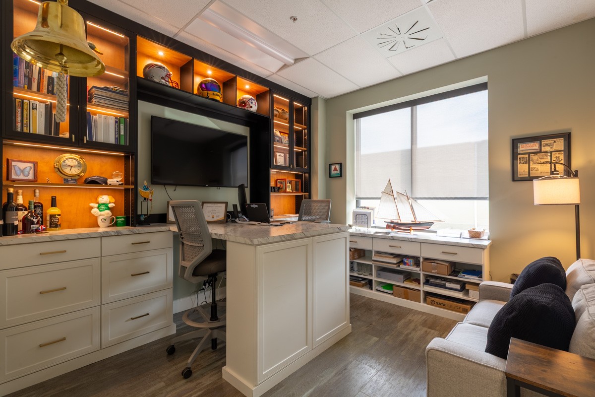 bedroom at Closet Factory, Wilmington, MA 360 Virtual Tour for Interior design Cabinet maker