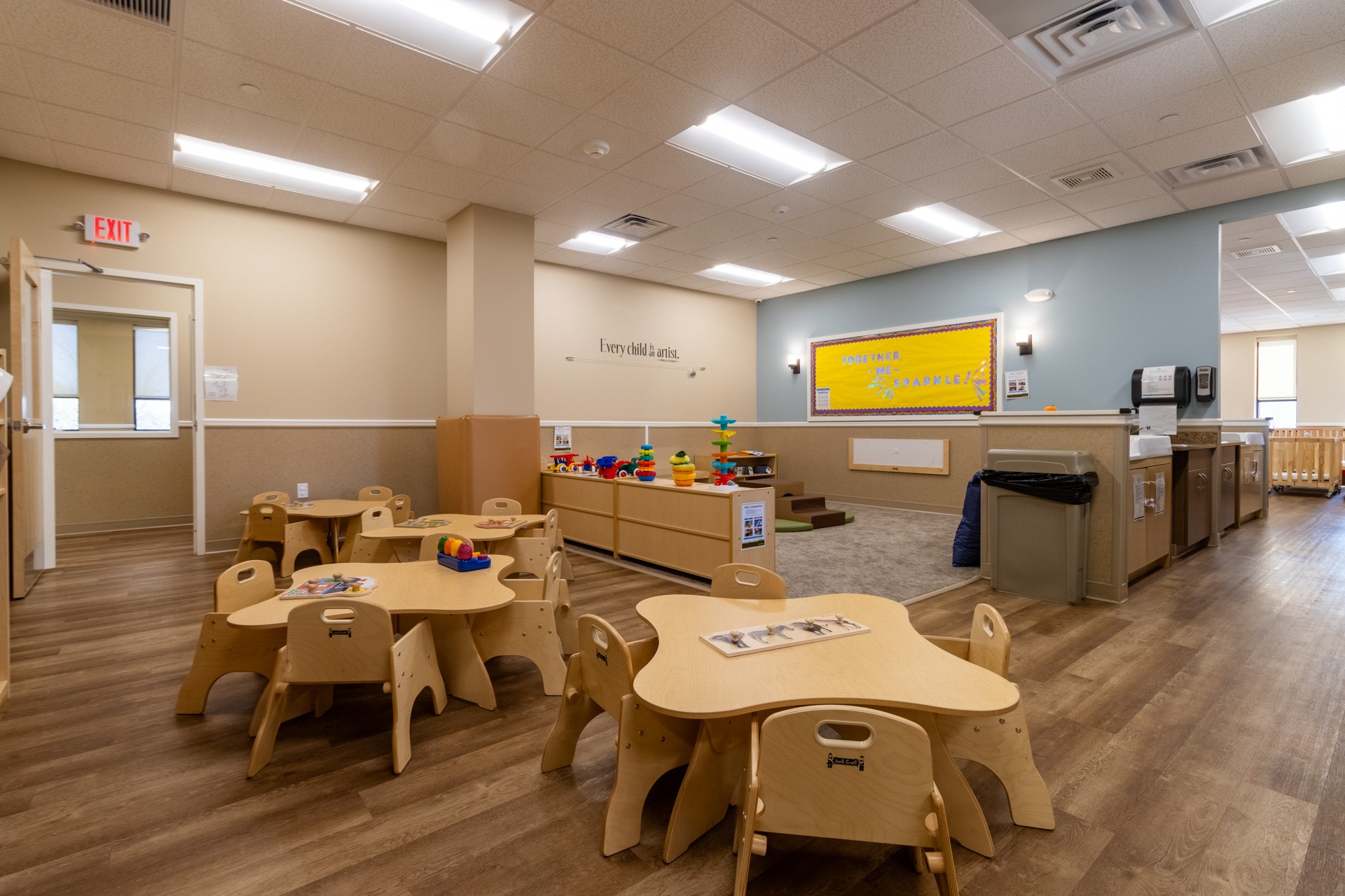 classroom at Lightbridge Academy, Wyomissing, PA 360 Virtual Tour for Pre-school Day Care Center