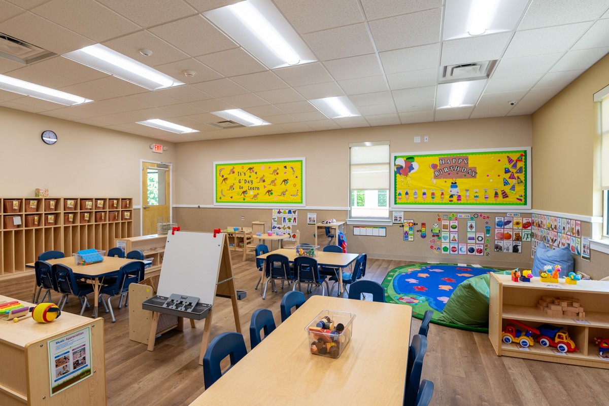 classroom in Lightbridge Academy, Glen Allen, VA 360 Virtual Tour for Pre-school Day Care Center