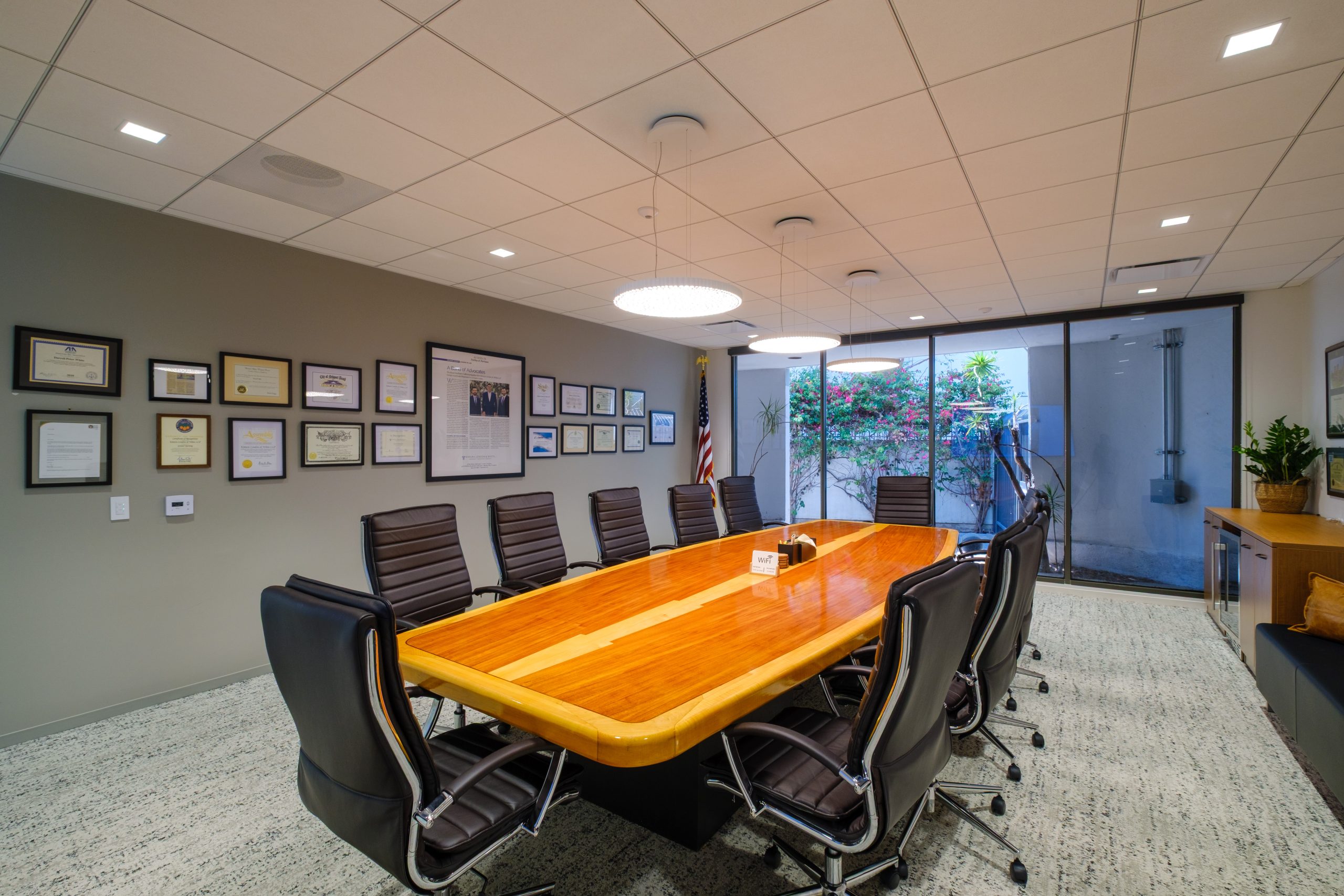 conference room at Kimura London & White LLP, Irvine, CA 360 Virtual Tour for Law firm