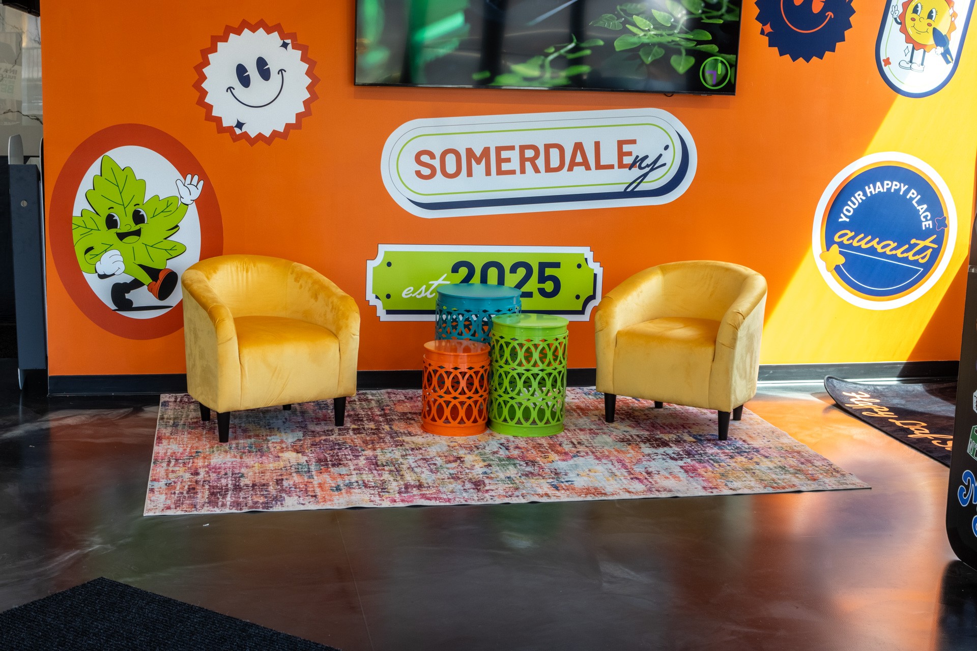 decor in Happy Leaf, Somerdale, NJ 360 Virtual Tour for Cannabis store