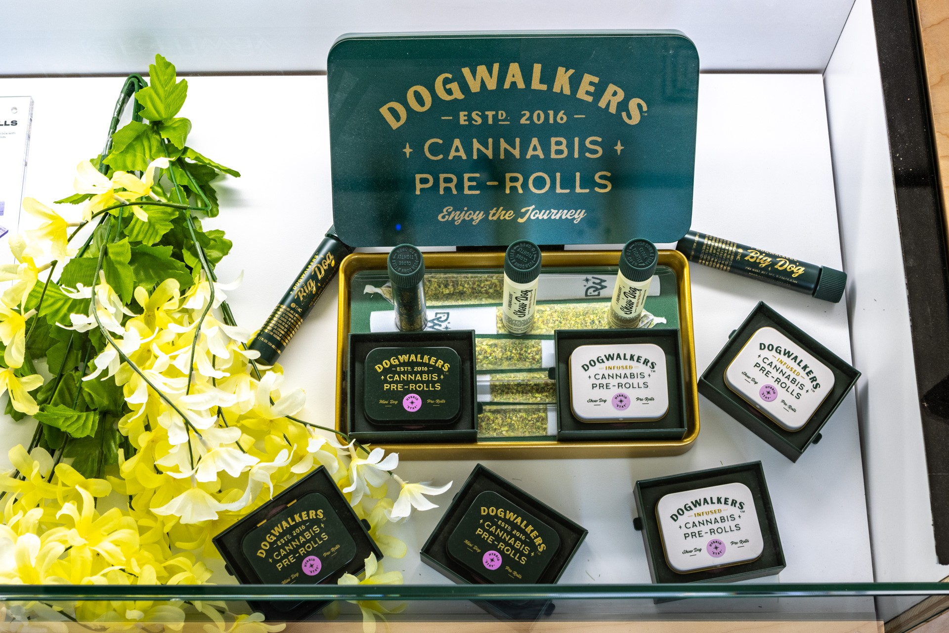 dog walker pre-rolls at Happy Leaf, Somerdale, NJ 360 Virtual Tour for Cannabis store