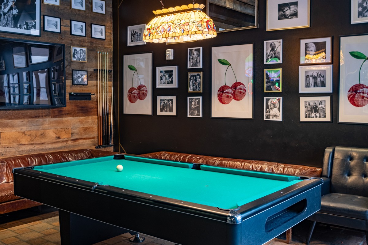 pool table at Artie's Backroom & Rooftop, Manhattan, NYC 360 Virtual Tour for Restaurant & Bar