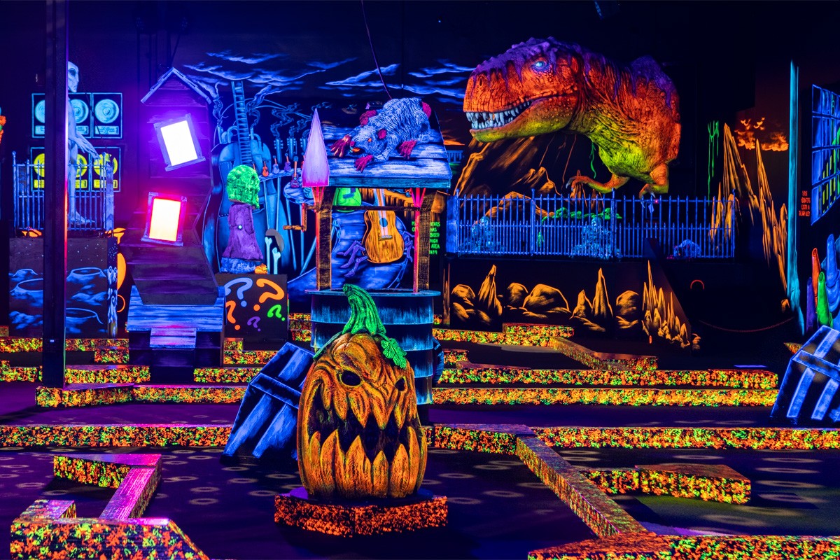 scary Monster Mini Golf Allentown, PA 360 Virtual Tour for Miniature golf course & Arcade