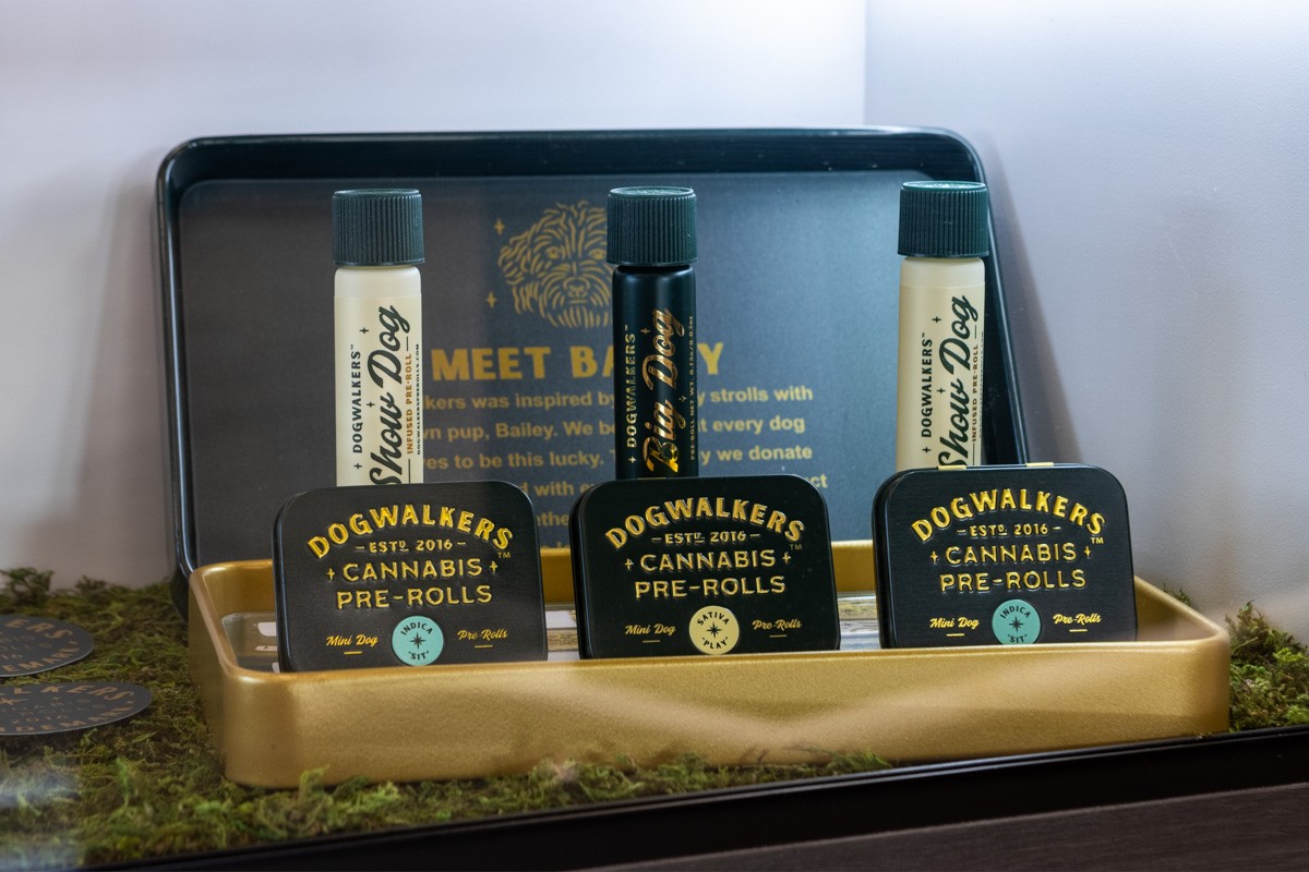 dogwalkers cannabis pre-rolls at Blackwood Wellness Dispensary, Blackwood, NJ 360 Virtual Tour for Cannabis store