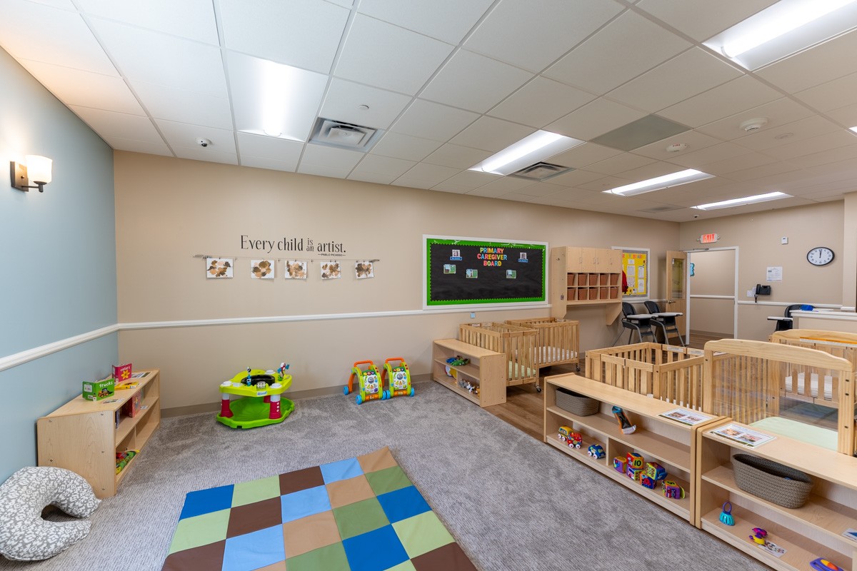 infant room in Lightbridge Academy, Fort Worth, TX 360 Virtual Tour for Pre-school Day Care Center