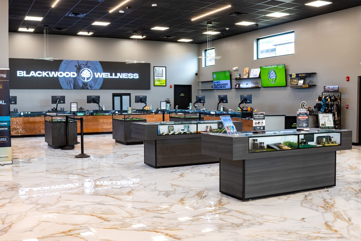 inside Blackwood Wellness Dispensary, Blackwood, NJ 360 Virtual Tour for Cannabis store