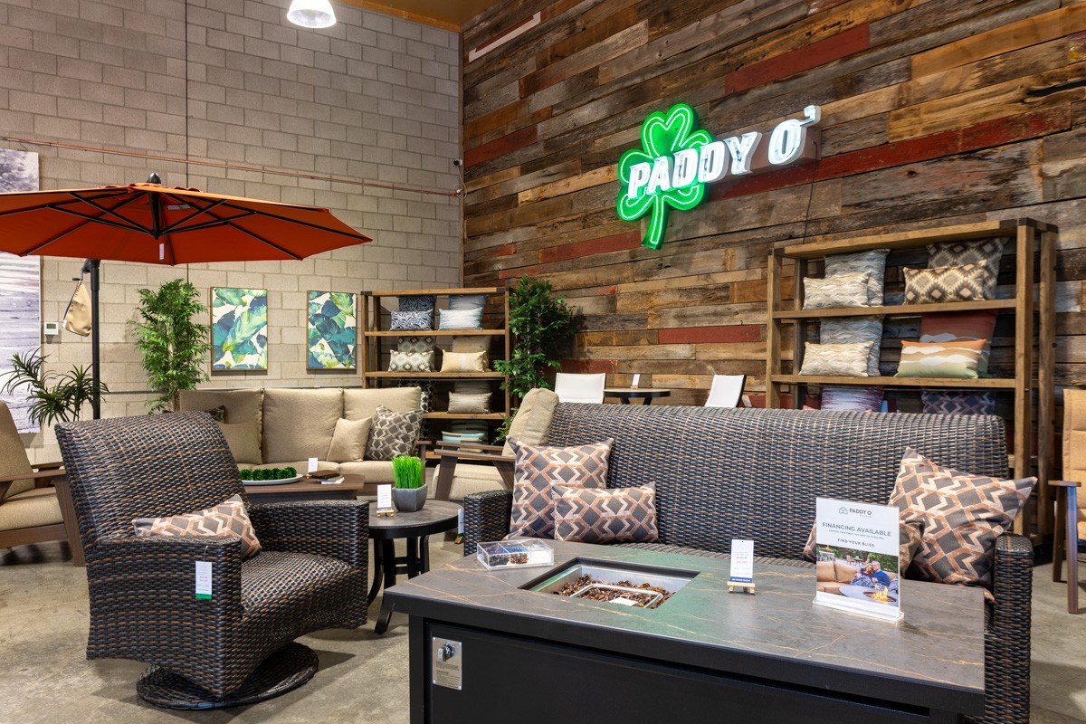 woven patio furniture at Paddy O' Furniture, Nashville, TN 360 Virtual Tour for Outdoor furniture store