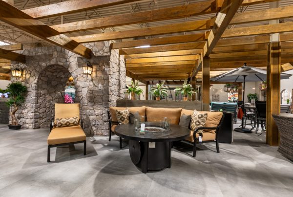 yellow patio furniture at Paddy O' Furniture, Phoenix, AZ 360 Virtual Tour for Outdoor furniture store