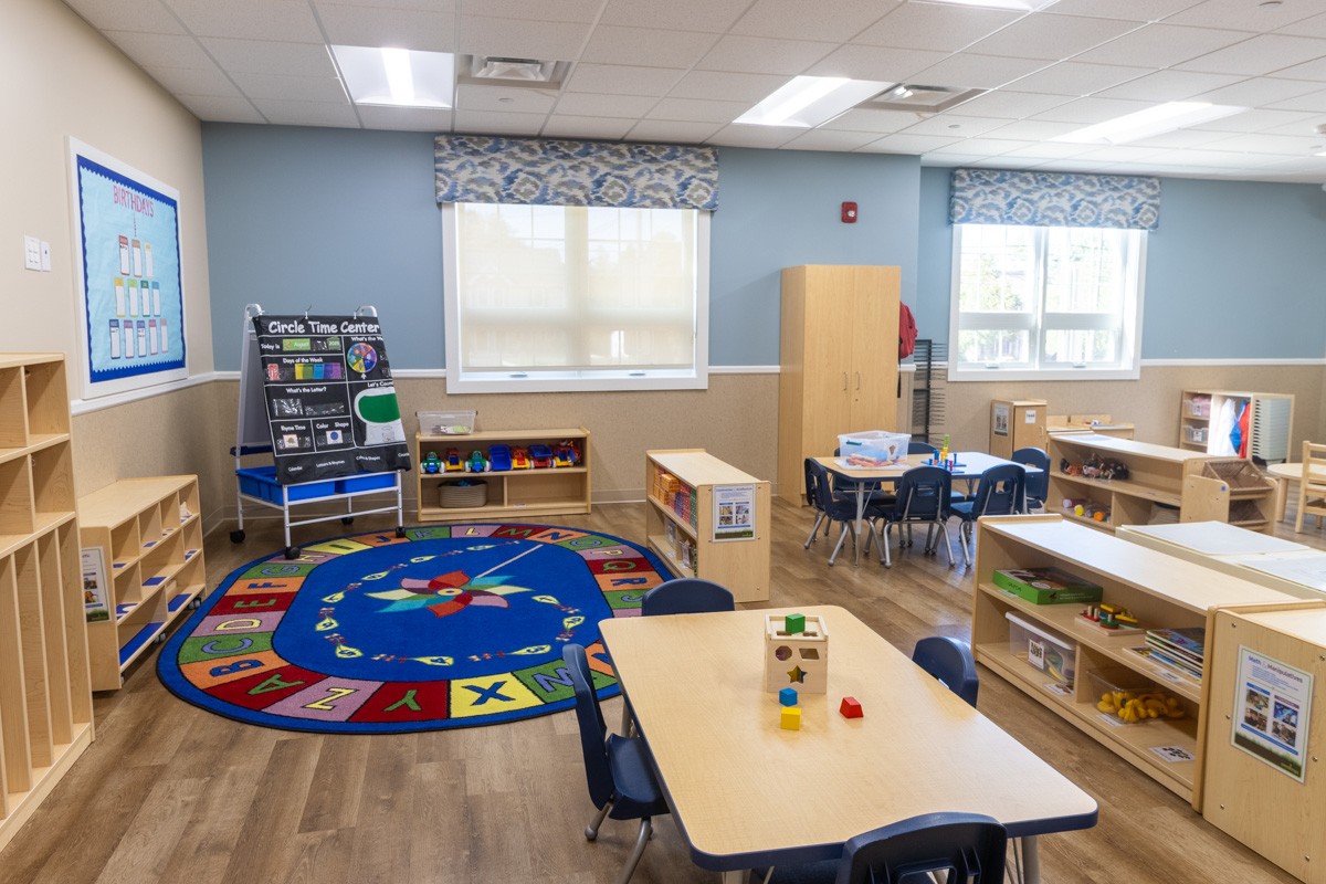 class room in Lightbridge Academy, Blue Bell, PA 360 Virtual Tour for Pre-school Day Care Center