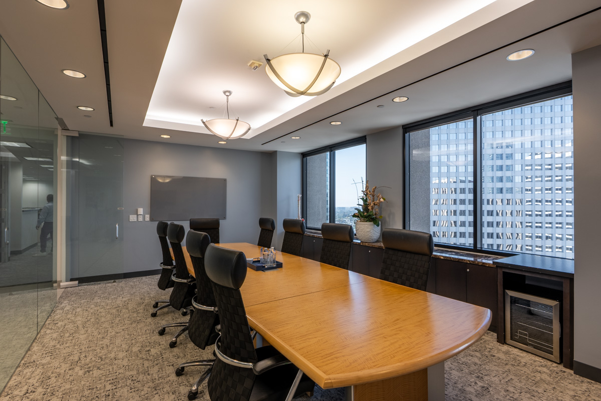 conference room at Bana Law Accident & Injury Lawyers, Los Angeles, CA 360 Virtual Tour for Personal injury attorney