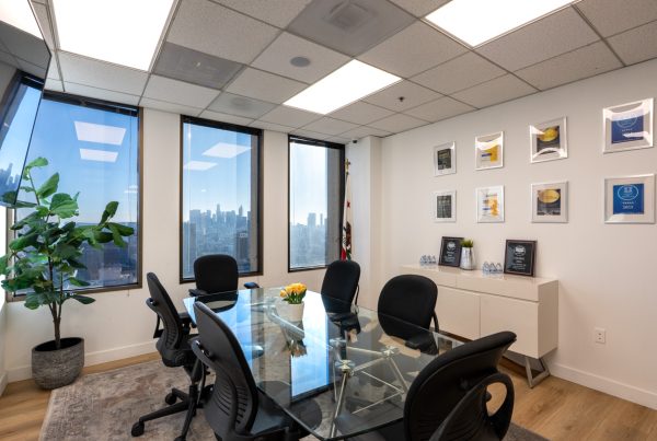 conference room in Moaddel Law Firm, Los Angeles, CA 360 Virtual Tour for Personal injury attorney