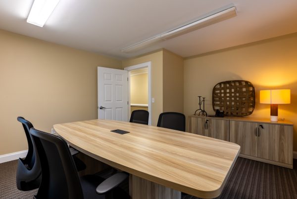 conference room in Stewart Law Offices, Lexington, SC 360 Virtual Tour for Personal injury attorney