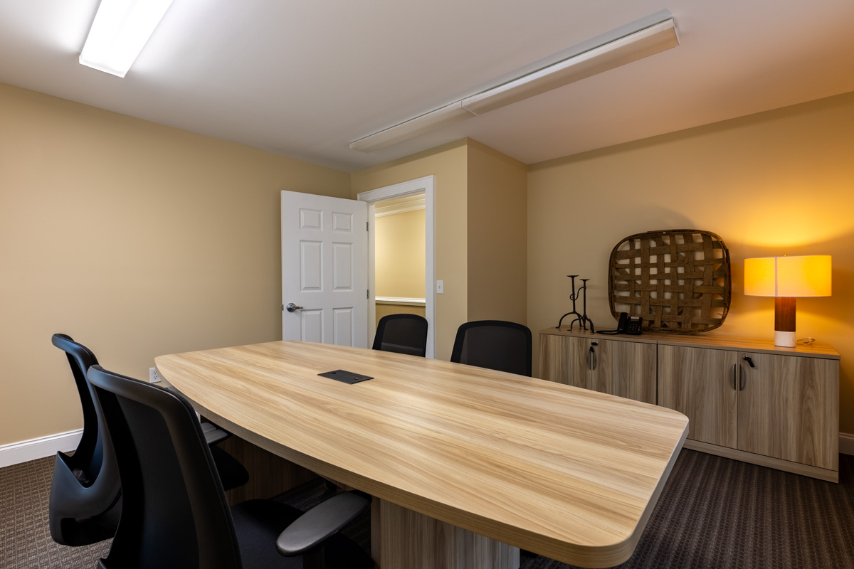 conference room in Stewart Law Offices, Lexington, SC 360 Virtual Tour for Personal injury attorney
