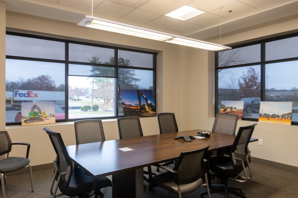 conference room of James River Equipment, Waldorf, MD 360 Virtual Tour for Construction equipment supplier