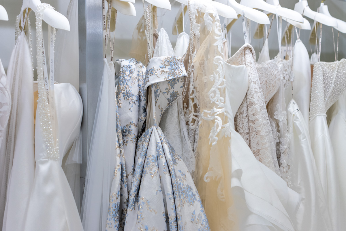 dresses at Dress 2 Impress, Cherry Hill, NJ 360 Virtual Tour for Bridal & Formal Boutique shop