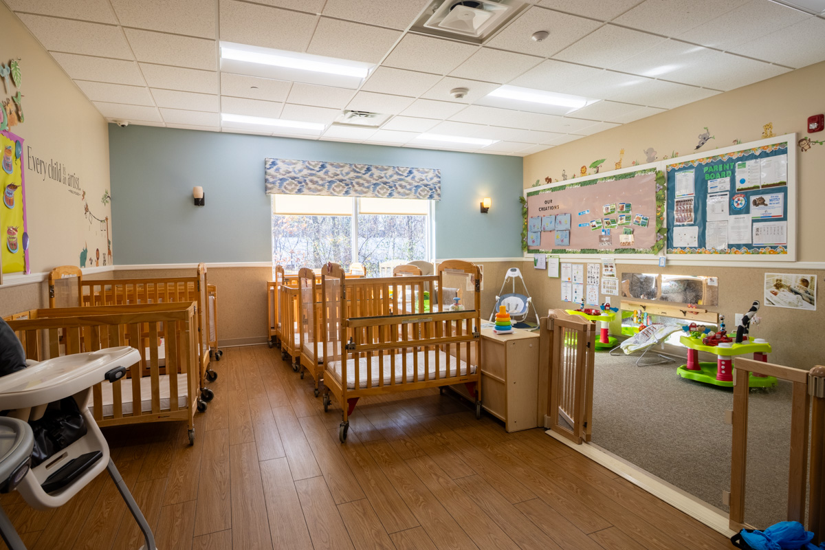 infant room at Lightbridge Academy, Randolph, NJ 360 Virtual Tour for Pre-school Day Care Center