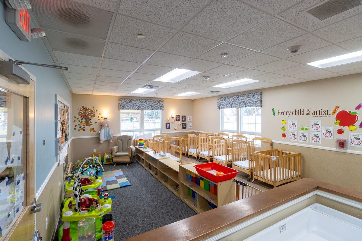 infant room at Lightbridge Academy, Warren, NJ 360 Virtual Tour for Pre-school Day Care Center