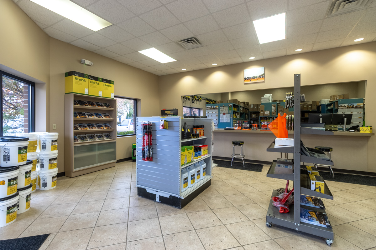 interior of James River Equipment, Frederick, MD 360 Virtual Tour for Construction equipment supplier