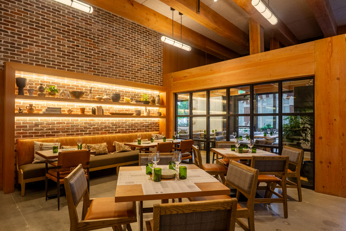 interior of dining room of Sixty Vines, Gaithersburg, MD 360 Virtual Tour for American Restaurant