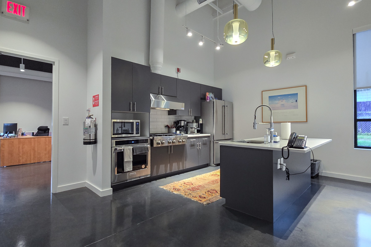 kitchen at Stewart Law Offices, Charlotte, NC 360 Virtual Tour for Personal injury attorney