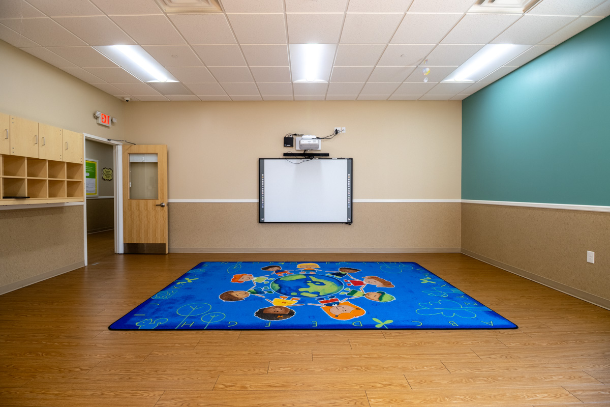 multi-purpose room at Lightbridge Academy, Randolph, NJ 360 Virtual Tour for Pre-school Day Care Center